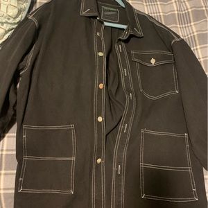 Pocket Detail Denim Jacket - Size L